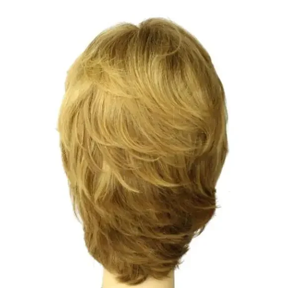 Freeda Wigs Linda SKIN TOP Light Blonde With Darker Roots Size L PRE-CUT